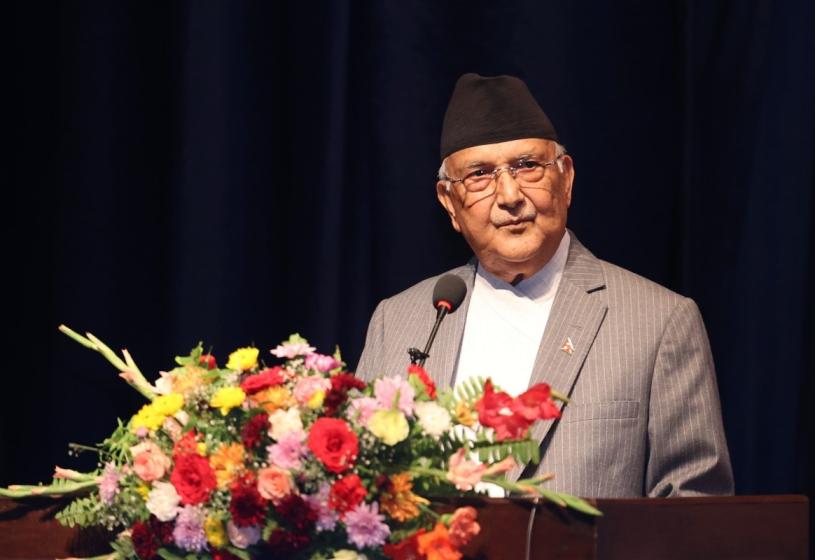 प्रधानमन्त्रीद्वारा  रवीन्द्र ढाँटलाई बधाई